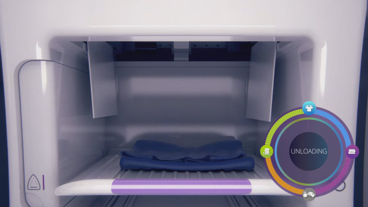 This amazing machine will fold your laundry for you